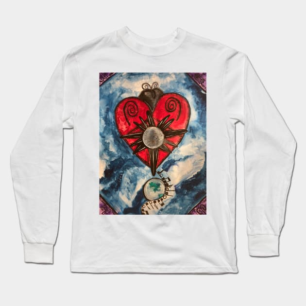 My Heart's in the Music Long Sleeve T-Shirt by Mandiehatter